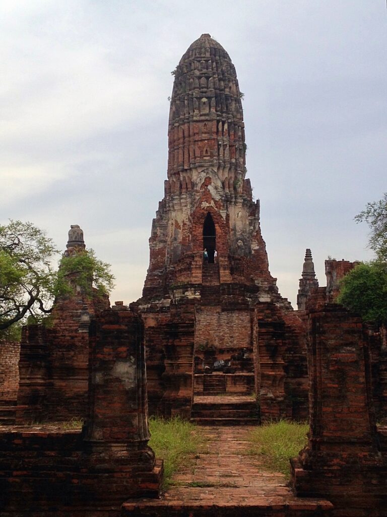 Een prnag in Ayutthaya