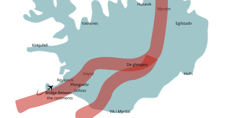 breuk-tussen-tektonische-platen-in-IJsland